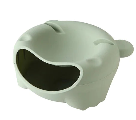 Mini Desktop Trash Can with Creative Phone Stand