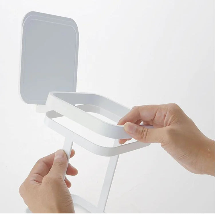 Creative Mini Desktop Trash Can for Home Use