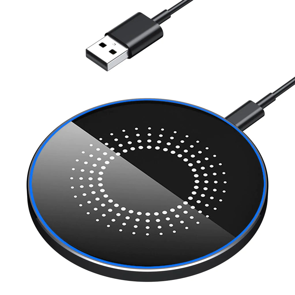 Wireless Charging Pad for iPhone Fast Charging Pad Wireless Charger for Samsung 20W Max Wireless Charging Station Compatible with iPhone 14/13/12/11 Samsung Galaxy S23/S22/S21/S20/S10 Pixel LG